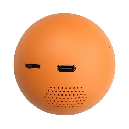 Customizable Video Glass Ball (Orange)