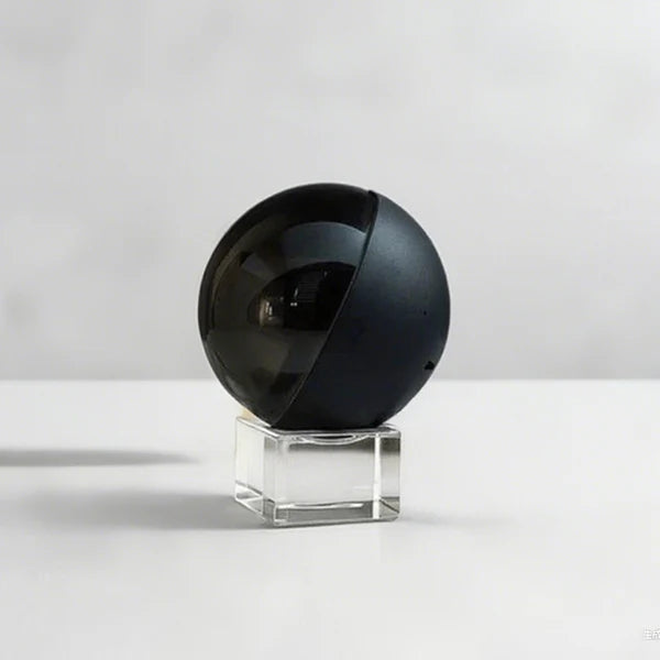 Customizable Video Glass Ball (Orange)